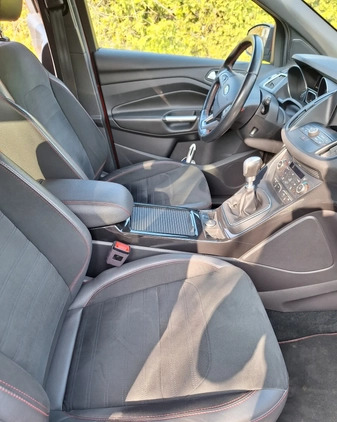 Ford Kuga cena 78000 przebieg: 99750, rok produkcji 2017 z Katowice małe 497